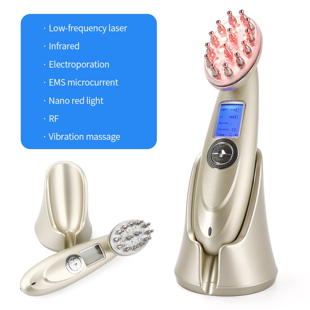 Electric Laser Hair Regrowth Comb – Infrared & EMS Therapy