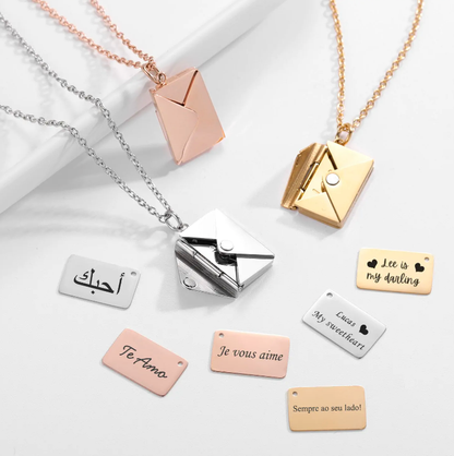 Love Letter Envelope Necklace